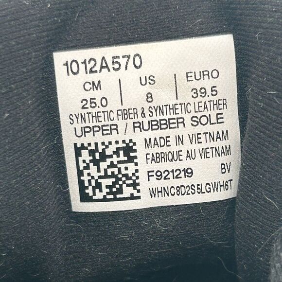 Asics Womens Gel Contend 6 Running Shoes Black 1012A570 Low Top Lace Up 8 - Picture 5 of 7